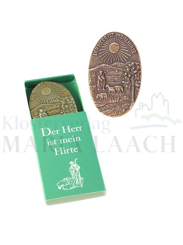 The Lord is my Shepherd (hand flatterer), 5 x 3 cm, in gift box