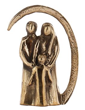 Bronze Miniature - Family Happiness
