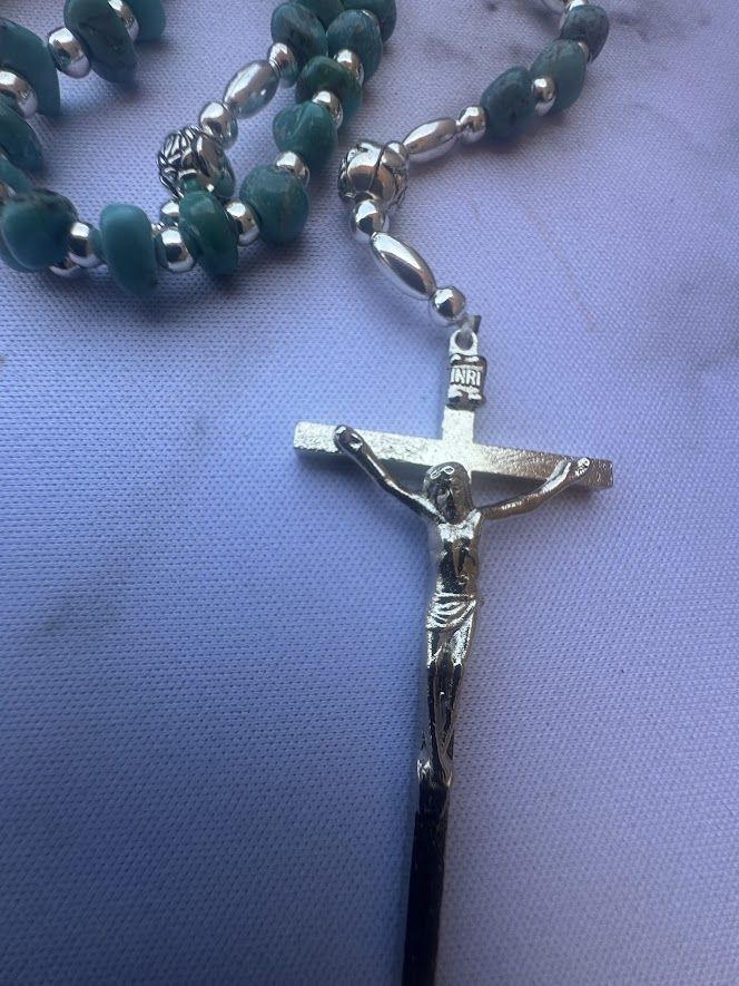 Handmade Rosary by Native American Indians