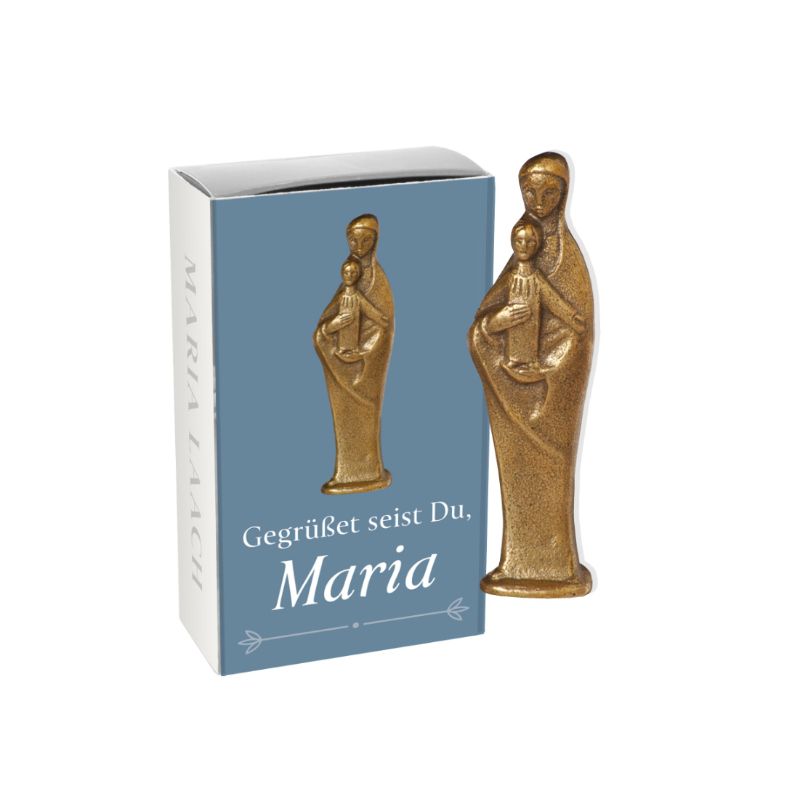 Bronze figure &quot;Madonna with child&quot;