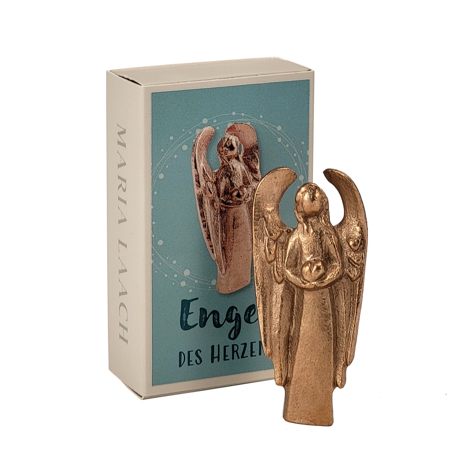 Bronze angel &quot;Angel of the Heart&quot;