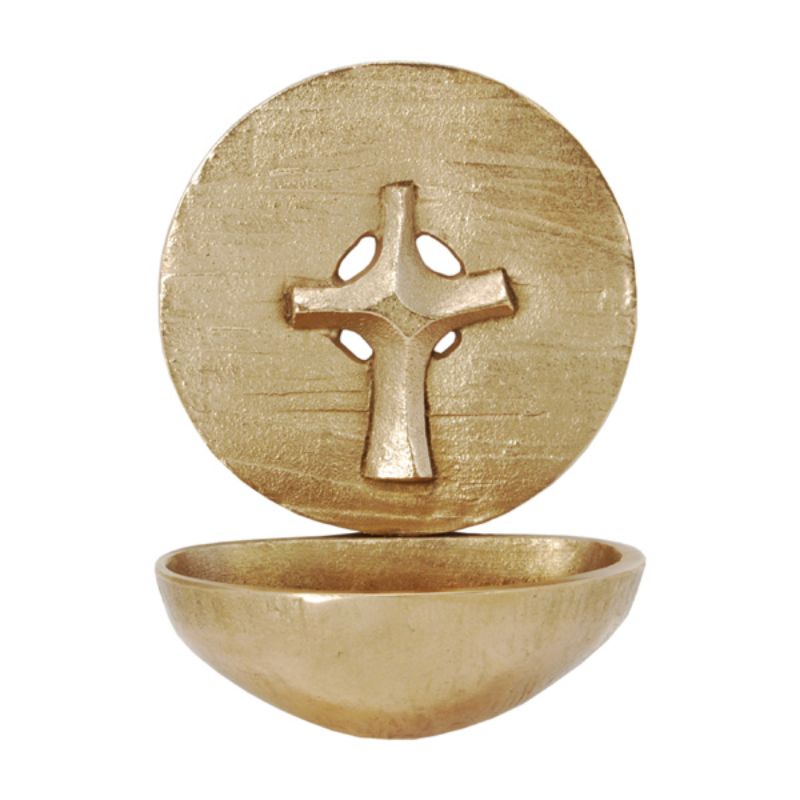 Holy water font &quot;Cross in disc&quot;