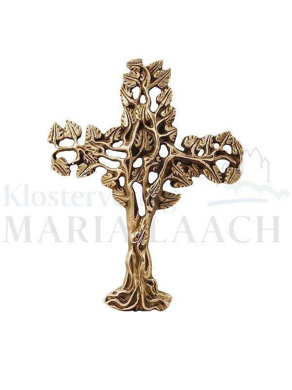Cross Tree of Life, filigree, 13.5 x 10.5 cm