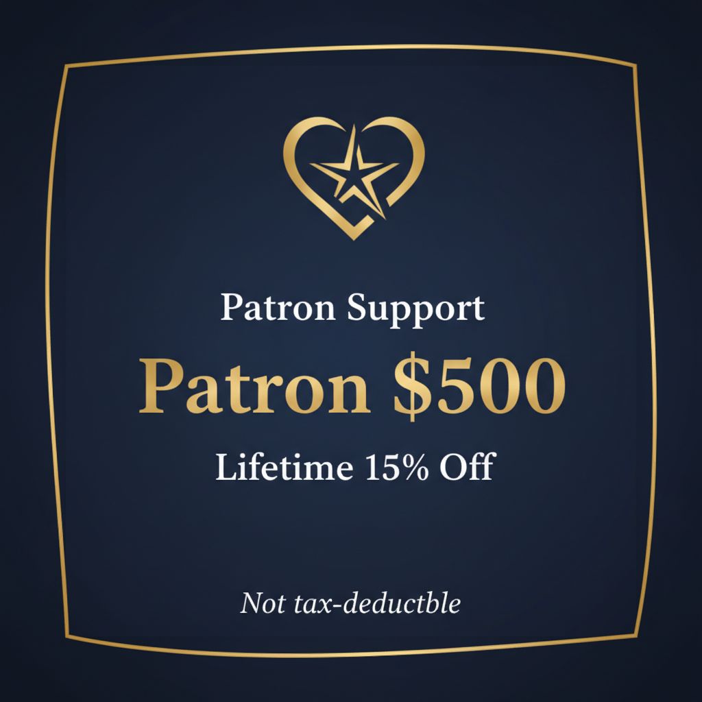 Become a patron   $500 Level
