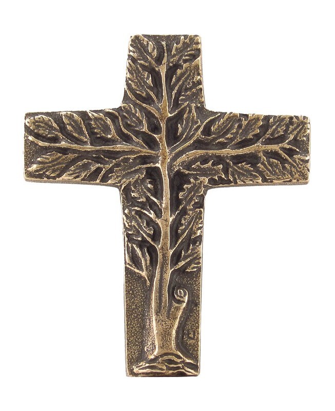 Tree Of Life Bronze Wall Cross 3-5 WEEKS DELIVERY