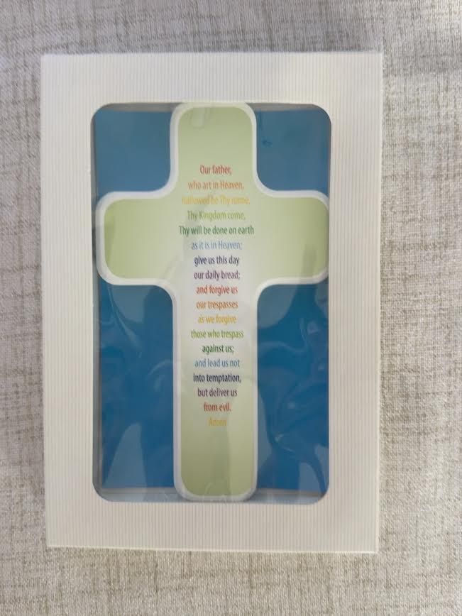 The Lord’s Prayer Wooden Cross – Made in Germany  Limited Quanities