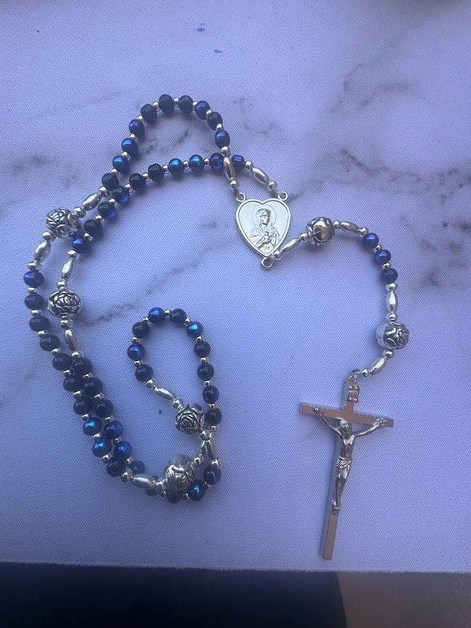 Handmade Rosary by Native American Indians