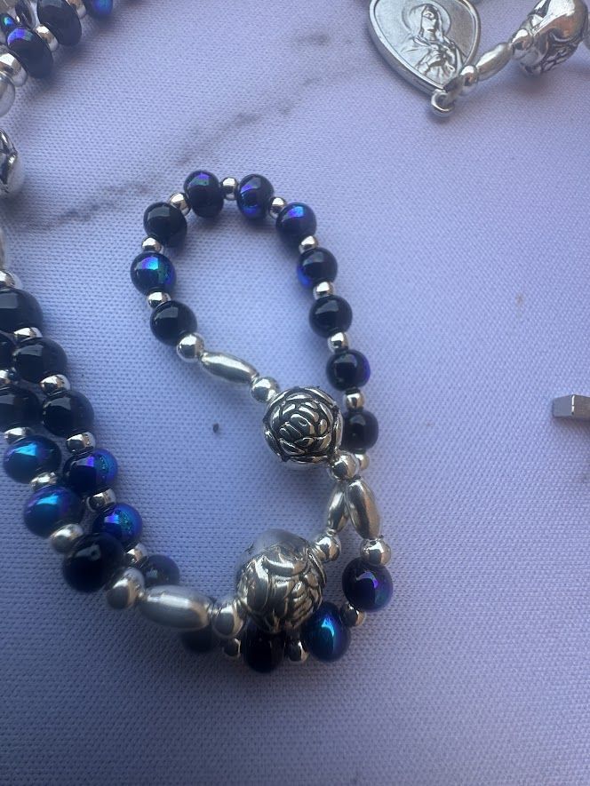 Handmade Rosary by Native American Indians