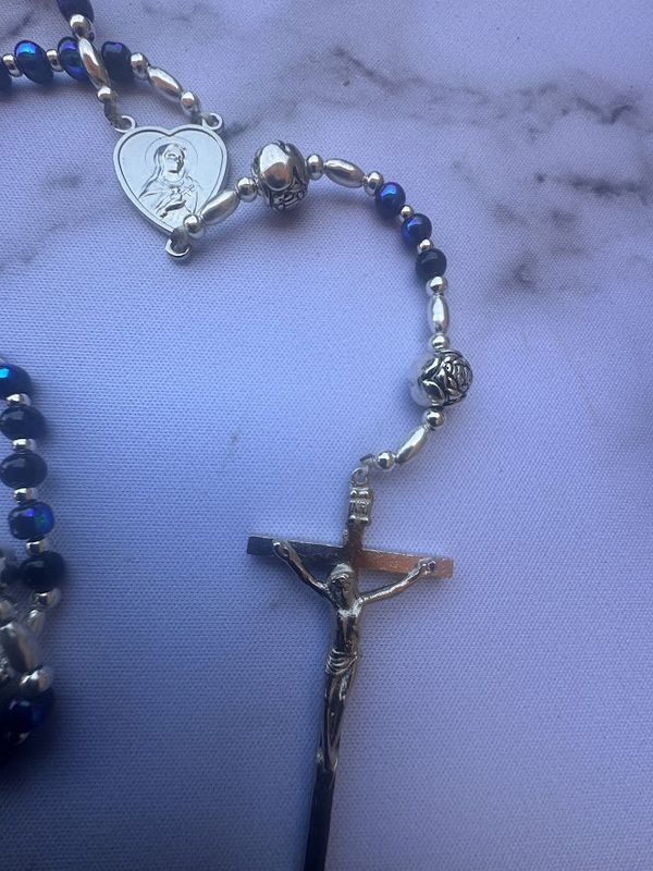 Handmade Rosary by Native American Indians