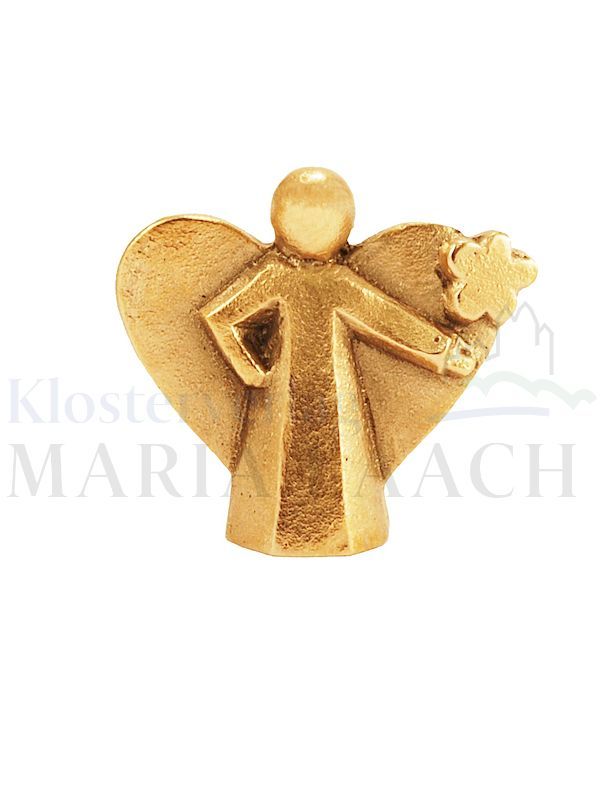 Bronze angel "Happy and blessed" 3-5 WEEKS DELIVERY