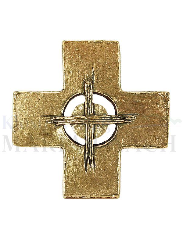 Cross sun, openwork, 11.2 x 11.2 cm
