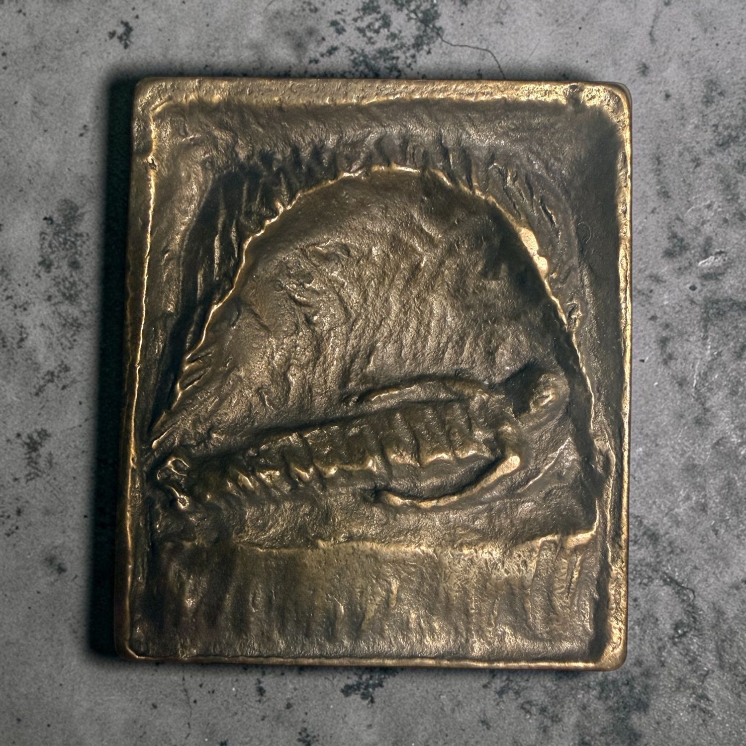 Egino Weinert – Burial/Entombment of Christ Bronze Relief