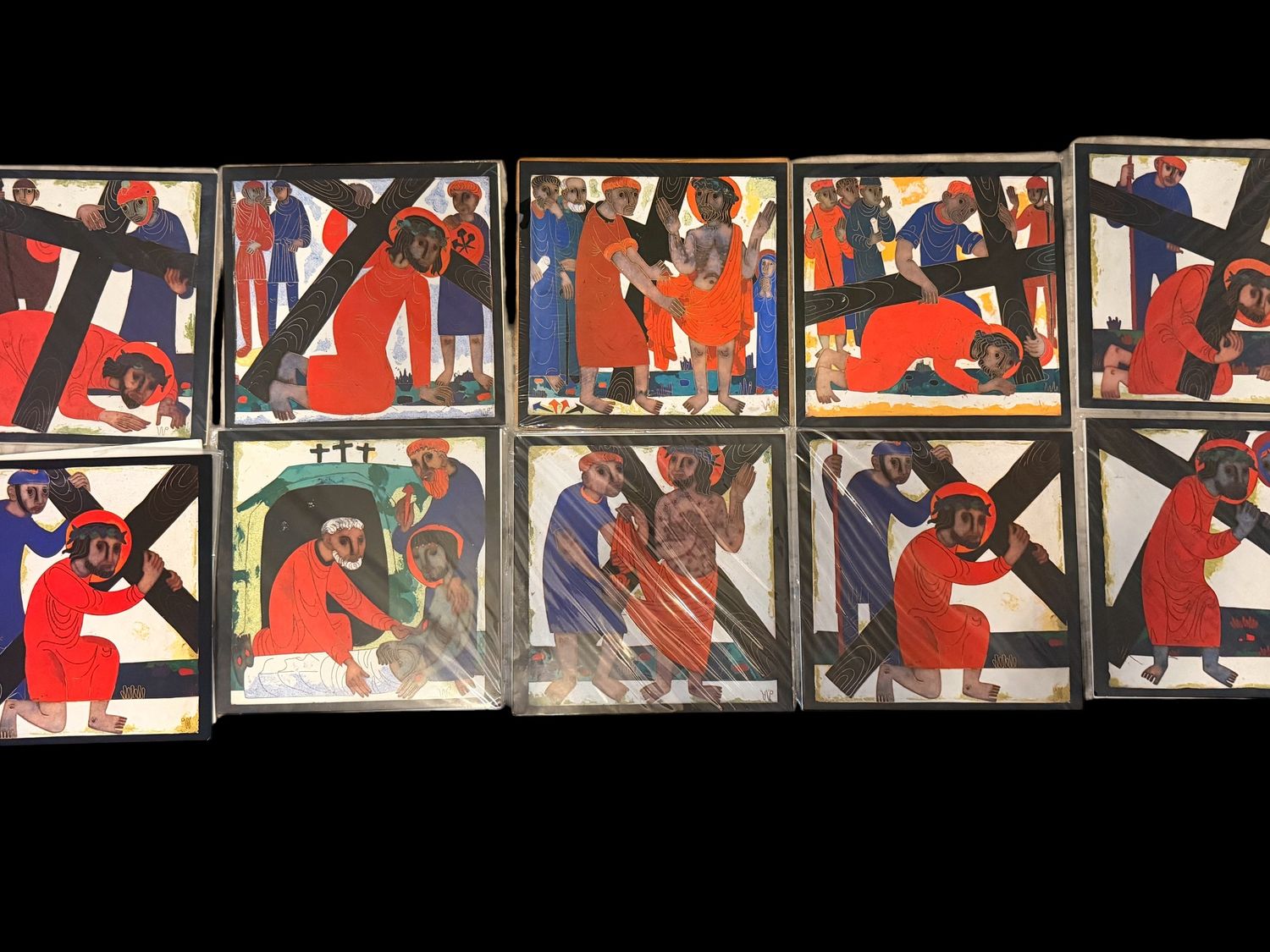 Egino Weinert Stations of the Cross-Rare Ten Print Collection