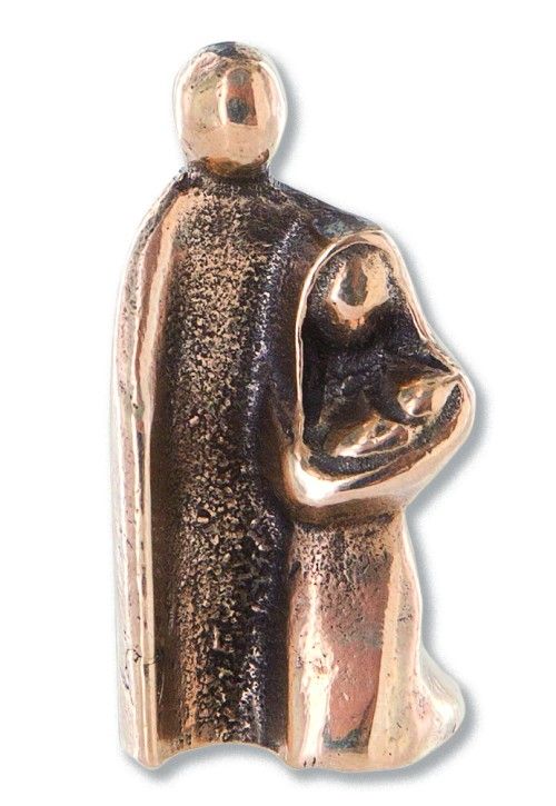 Holy Family Bronze Miniature