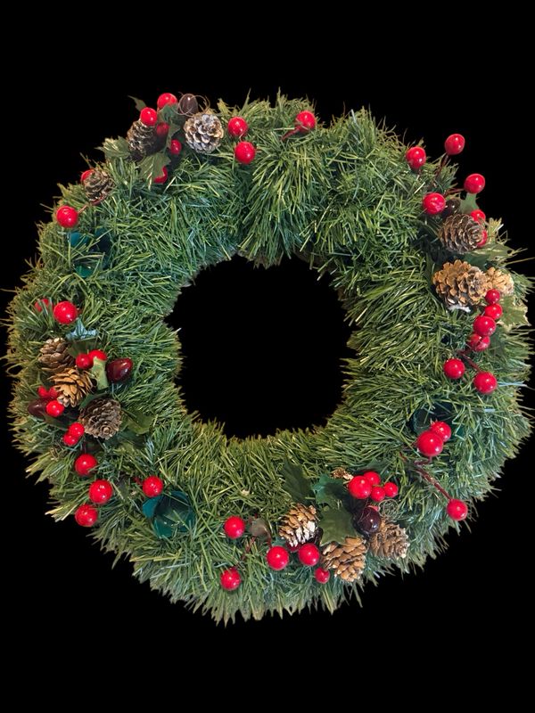 Handmade Advent Wreath &amp; Christmas Centerpiece
