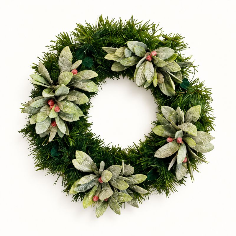 Handmade Advent Wreath &amp; Christmas Centerpiece