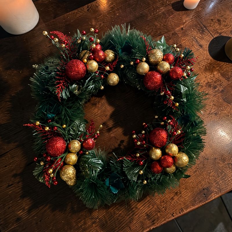 Handmade Advent Wreath &amp; Christmas Centerpiece