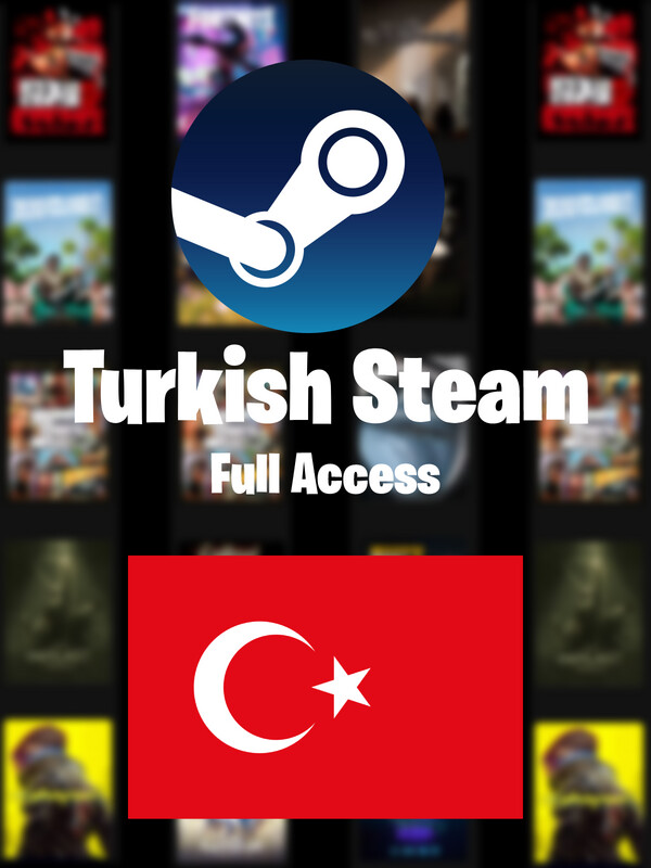 Turkish Steam Account ✅