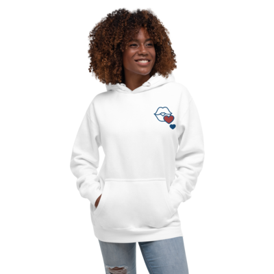 Unisex Hoodie Kiss Lips