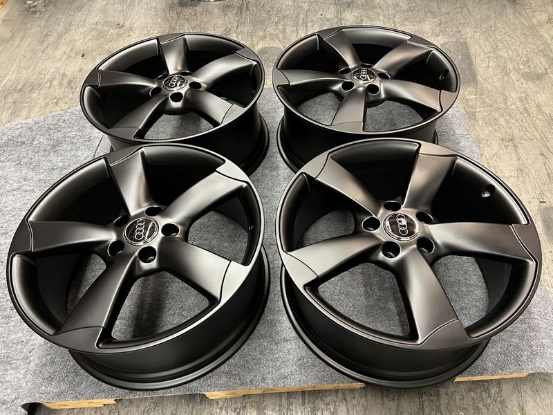 Audi RS5 20" 5-Arm Peak Forged Wheels – Matte Titanium