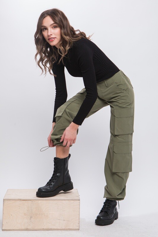 Olive Cargos Pants