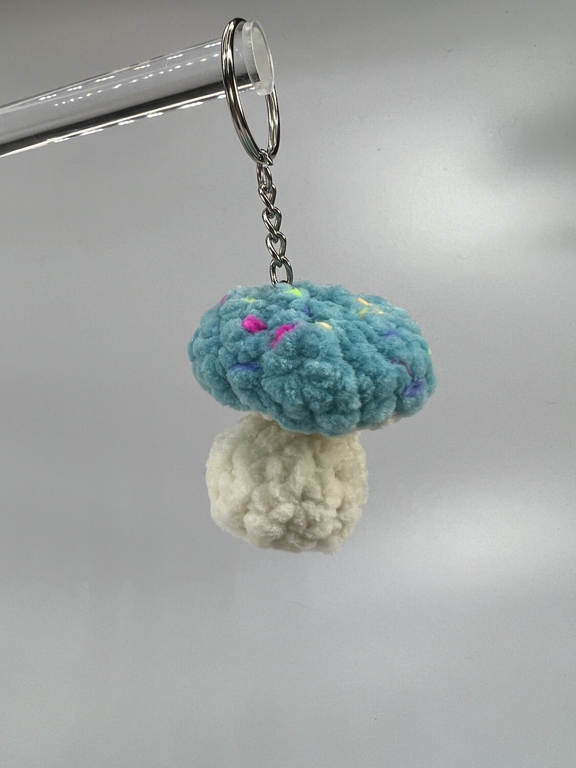 Mushroom Keychain - Crocheted