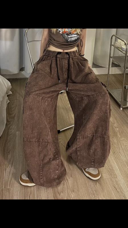 Brown Cargo Pants