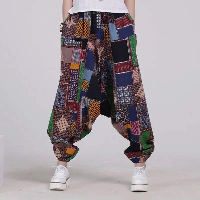 Patchwork pants