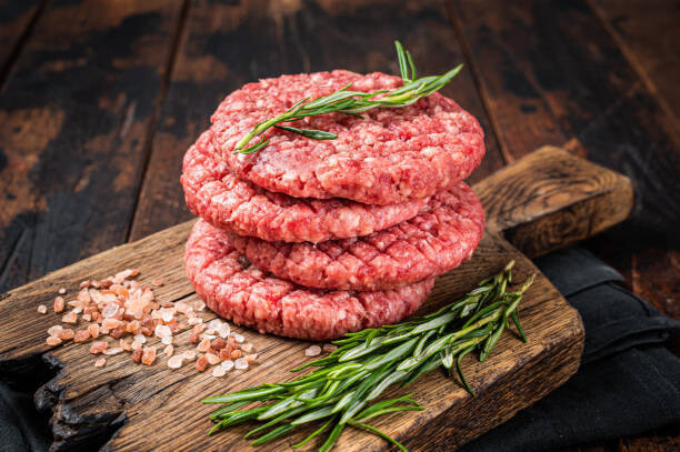 Aust Beef Burger Patty / Fresh