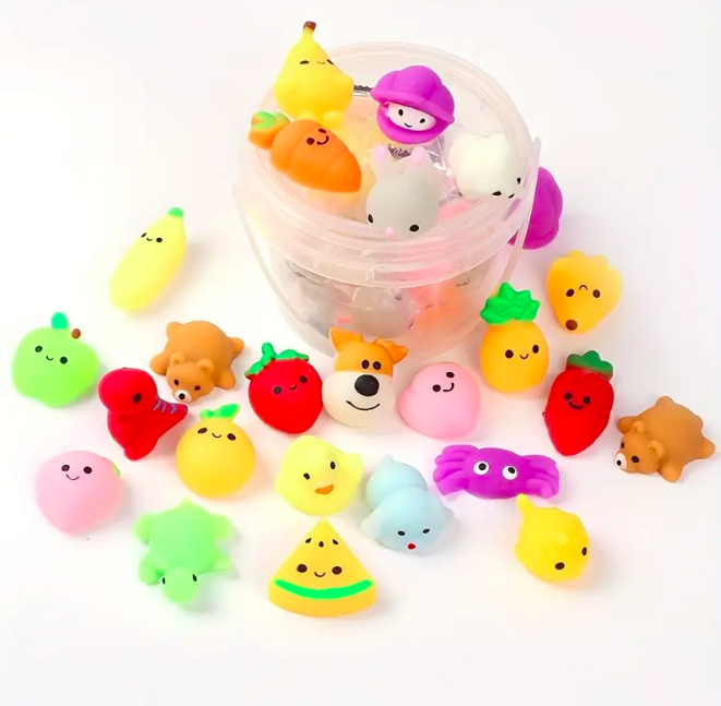 12 pcs mochi squshies