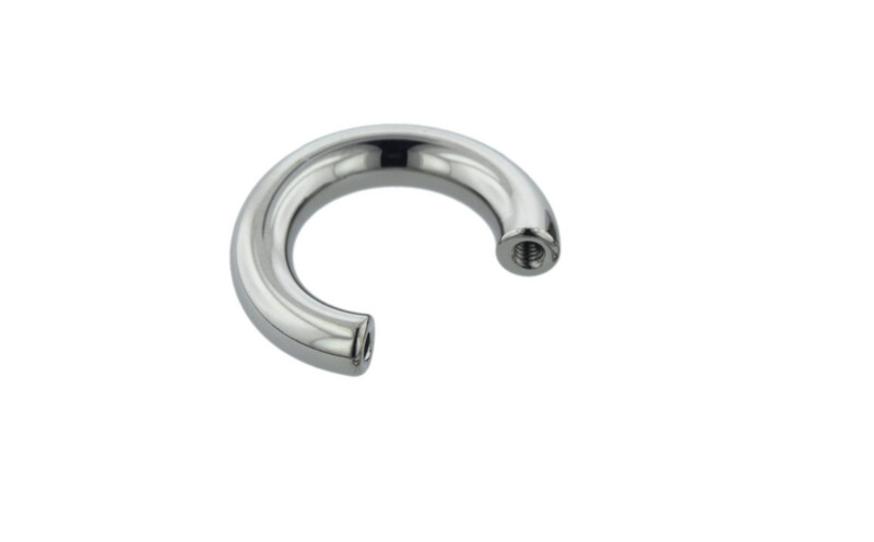 Titanium Threaded Circular Barbell Shaft
