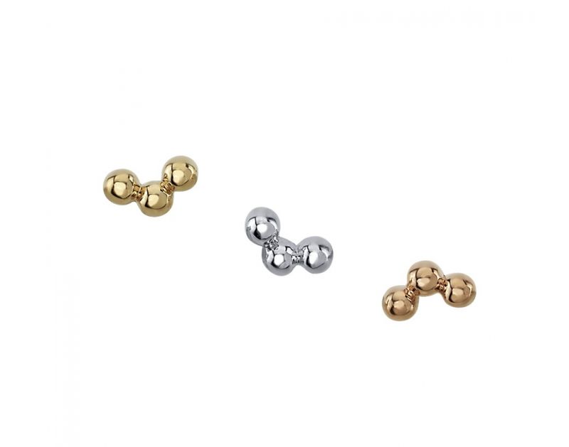 Threadless Tri Bead Arc - 1.5mm Beads