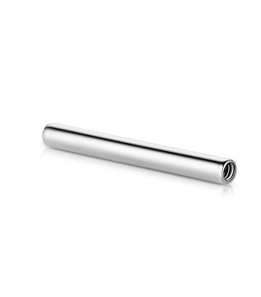 Titanium  Threaded Straight Barbell Shaft