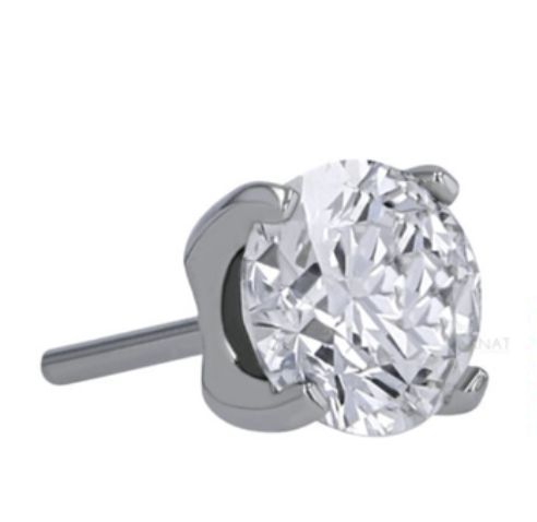 Titanium Threadless Tiffany End