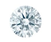 Titanium Threadless Tiffany End, Gem: White CZ, Size: 2mm