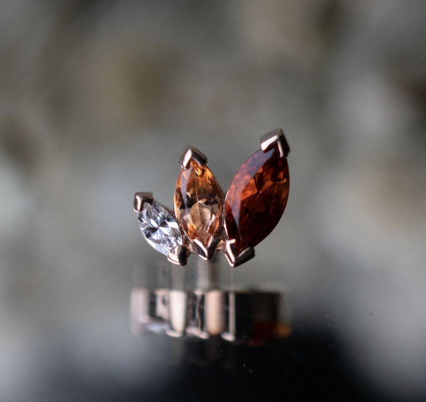 Threaded French Kiss - 7x6mm