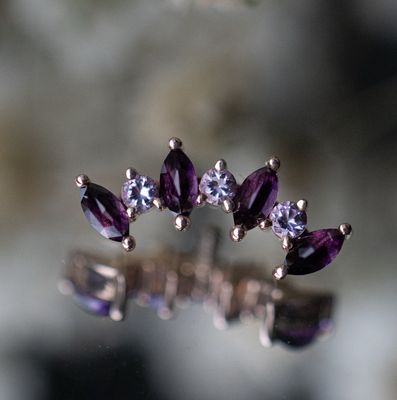 14/12ga Threaded Tiny 7 Gem Sara - 11.5mm