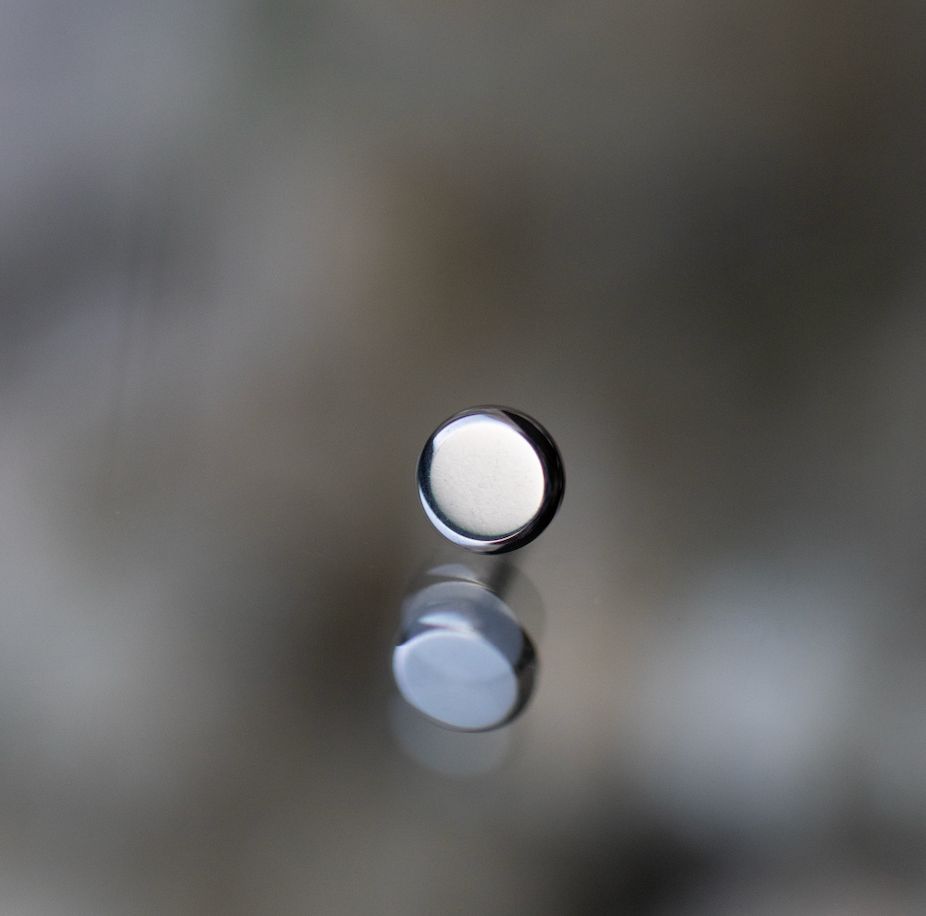 Titanium Threadless Disk, Size: 3mm