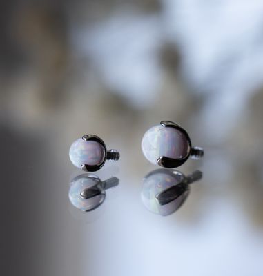 Titanium Threaded 3-Prong End