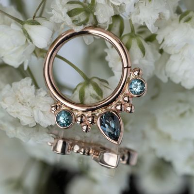Eden Pear Seam Ring