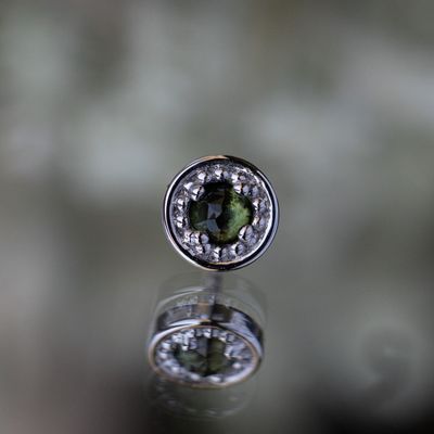 Threadless Millgrain Prong - 4mm