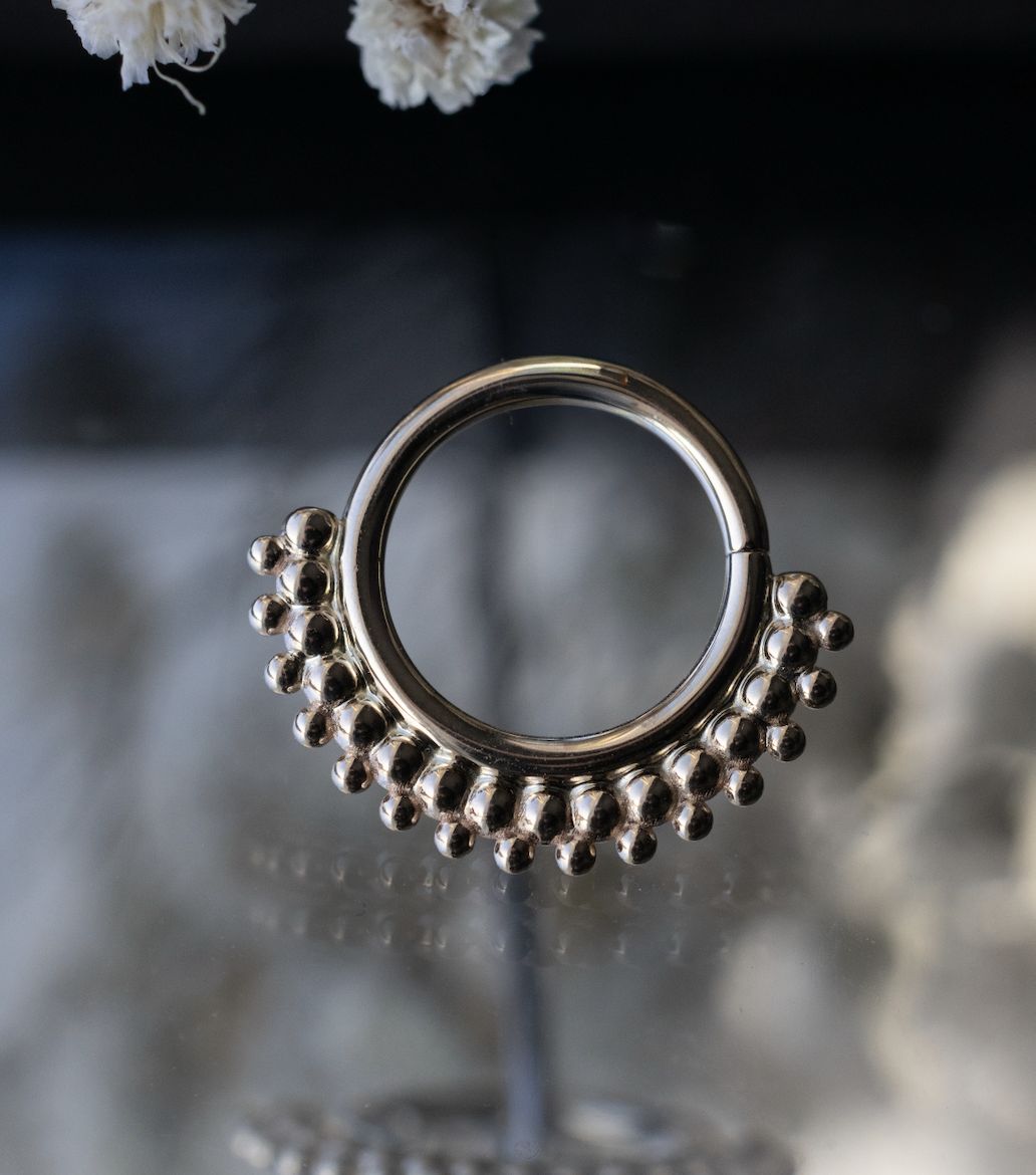Kolo Seam Ring, Material: YG, Size: 16ga 11/32in
