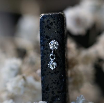 Threadless Duet - 2mm &amp; 1.5mm Gems