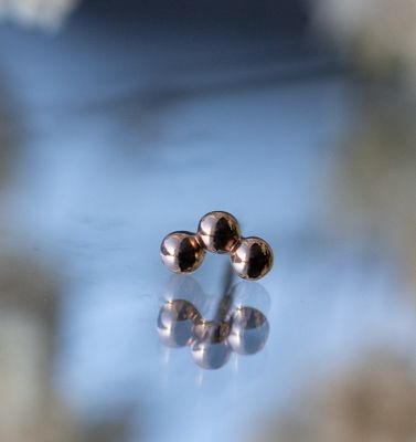 Threadless Tri Bead Arc - 1.5mm Beads