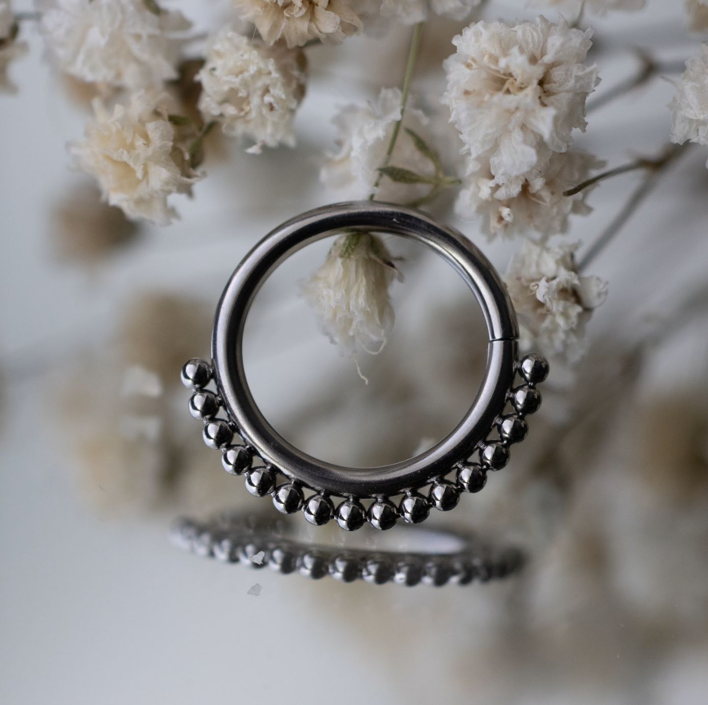 Tanzi Niobium Seam Ring, Diameter: 5/16in, Gauge: 16ga
