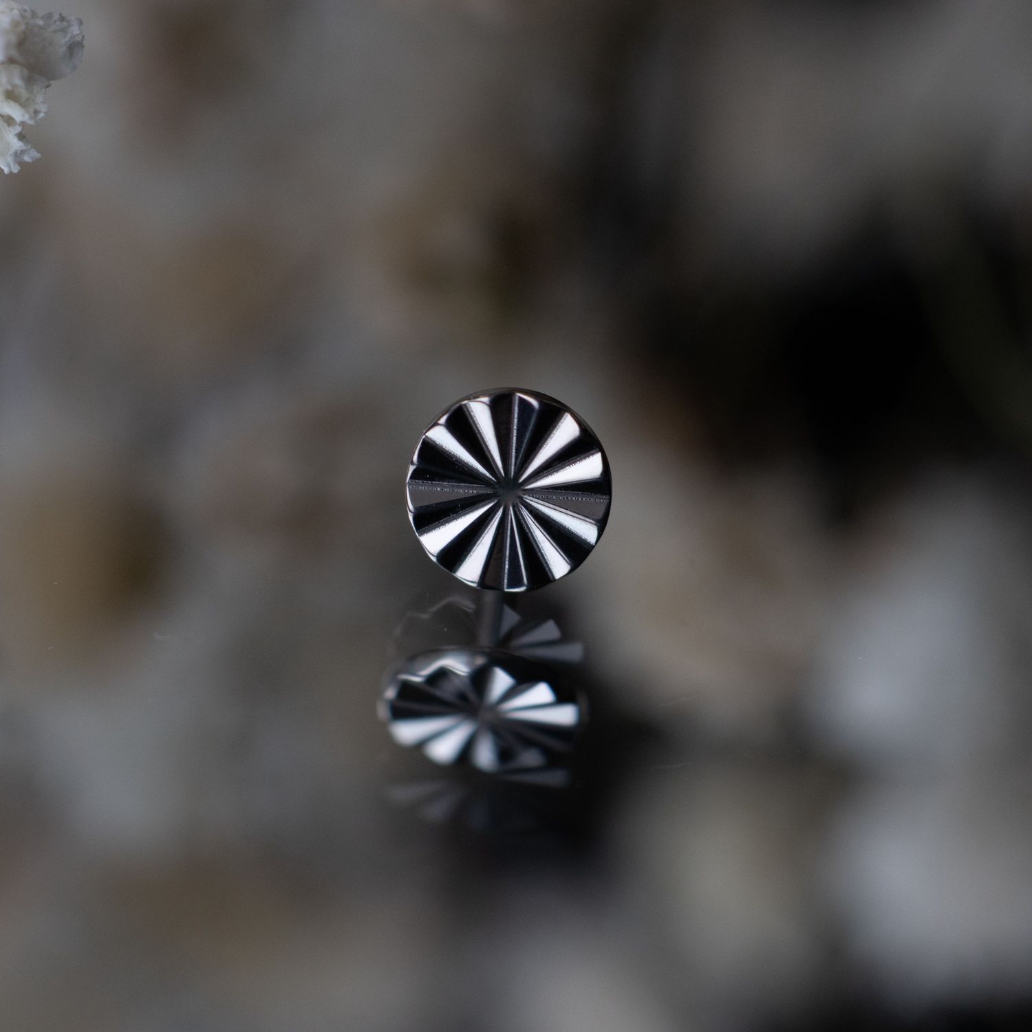 Titanium Threadless Spline Disk, Diameter: 3mm