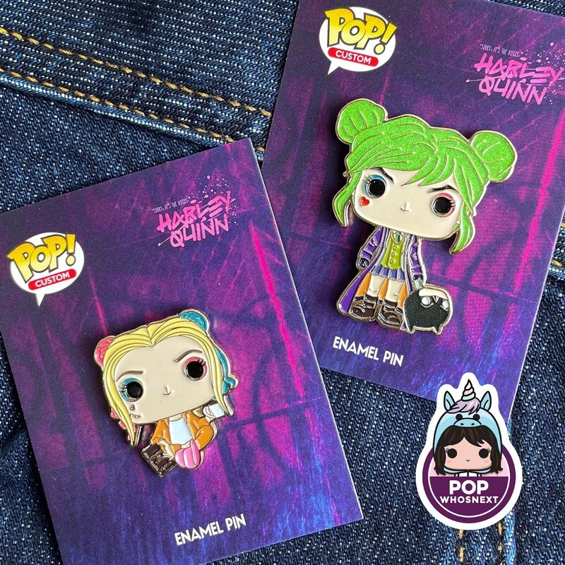 Funko Pop Pin custom - Harley Quinn | Joker
