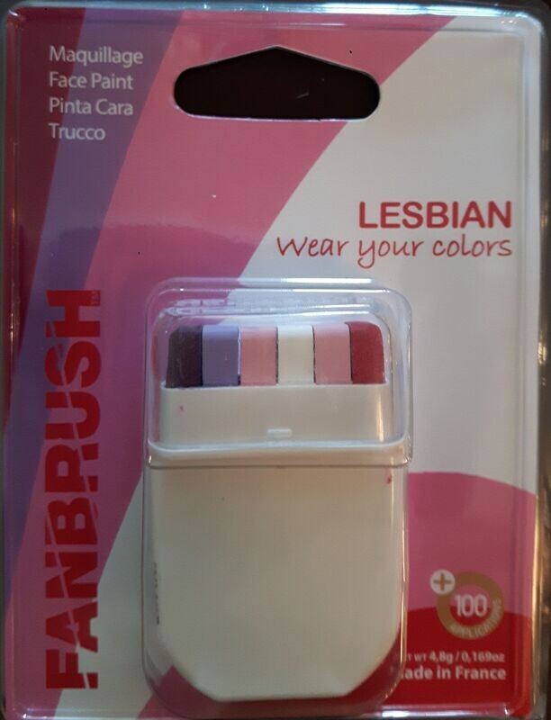 Fanbrush, Lesbisk