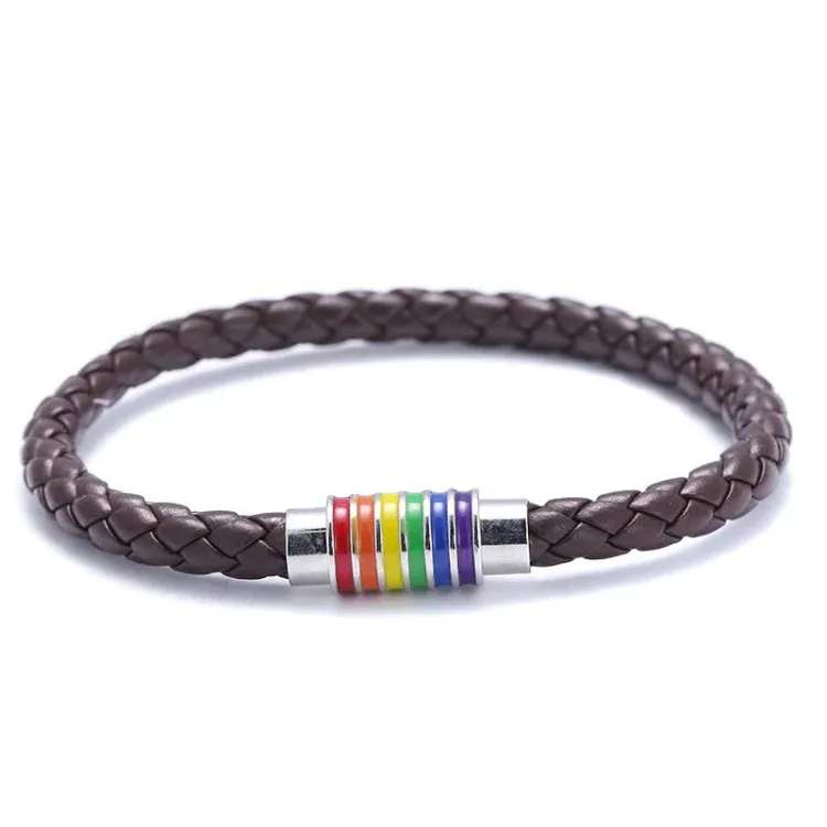 Pridearmbånd mørkebrunt