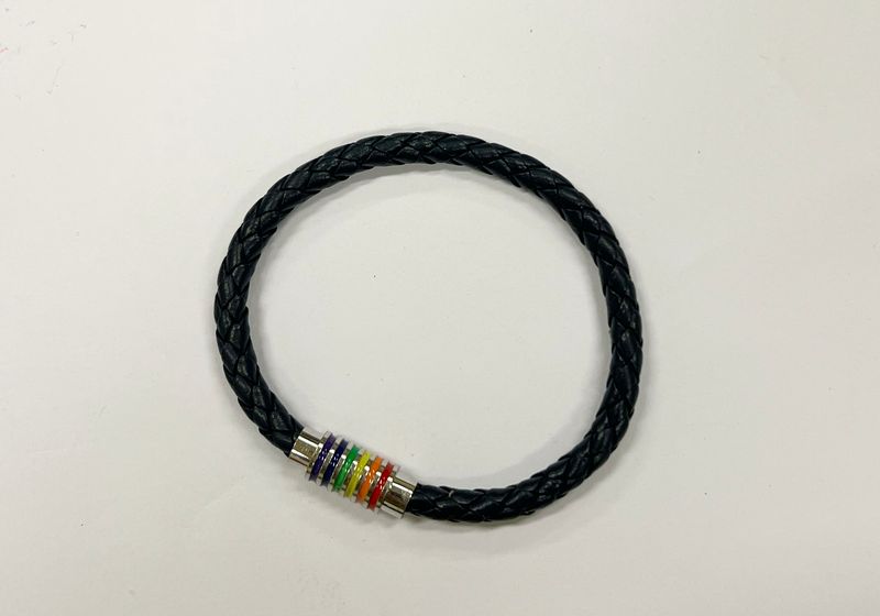 Pridearmbånd svart